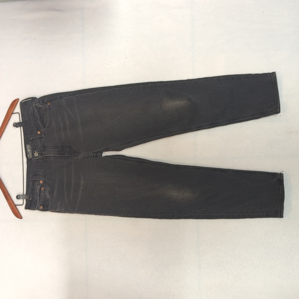 Lucky Brand Black Sienna Slim Boyfriend High Waist Jeans 8